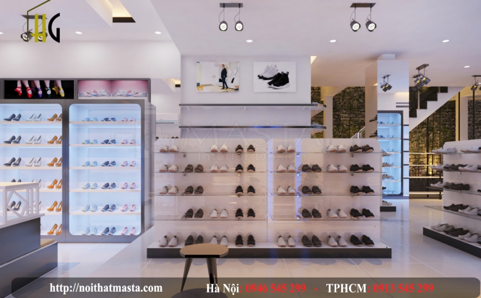 Thiết Kế Shop Giày Dép N&G
